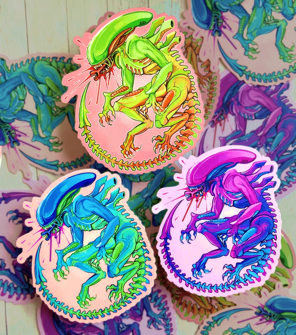 Xeno Variants | Vinyl Sticker