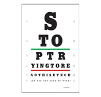 Image 1 of eye chart - P0119