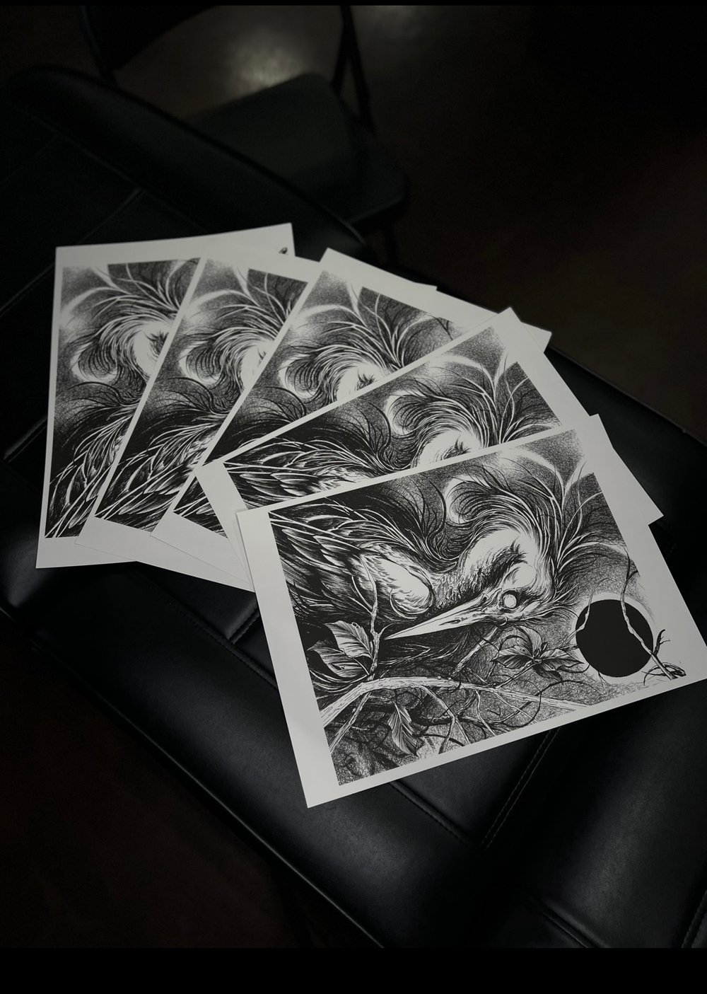 BLACK MOON CRANE