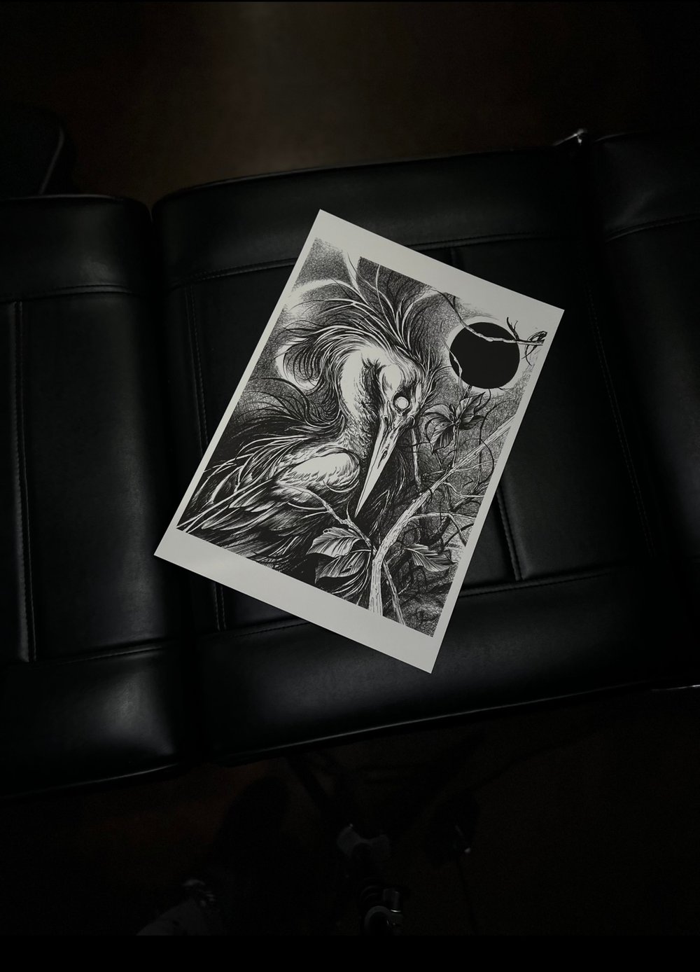 BLACK MOON CRANE