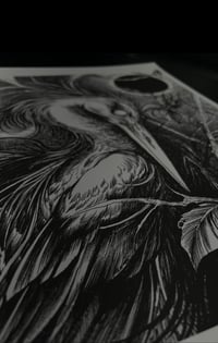 Image 2 of BLACK MOON CRANE