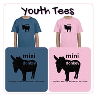 Image 2 of CLEARANCE SALE - youth tee - mini donkey
