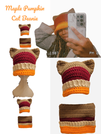 Maple Pumpkin Cat Beanz 
