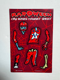 Image 2 of CRU BONES SUPER FUN TIME MAGNET SHEET