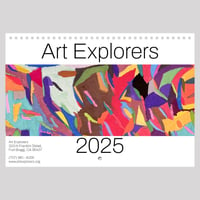 Image 1 of Art Explorers 2025 Calendar