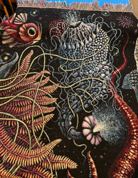 Image 4 of HYDROZOA • CUSTOM TAPESTRY • 72 x 54 Inches! 