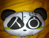 Image of Sarang Panda Pillow [s]