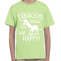 Image 2 of CLEARANCE SALE - Happy Donkey - Youth Tee