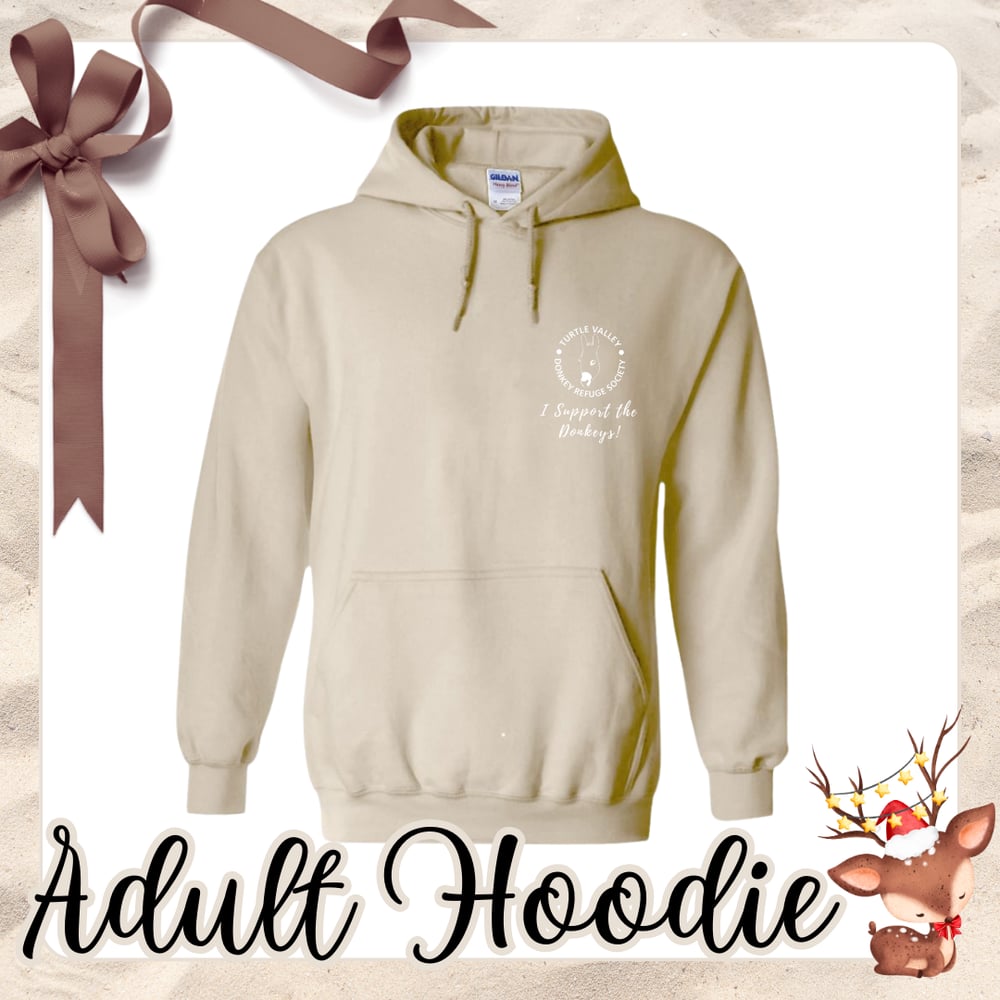 Image of Adult Desert Sand Donkey Hoodie