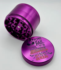 Image 1 of PURPLE HALLOWEEN COFFEE GRINDER