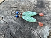 Image 5 of Vintage Lucite earrings . n52