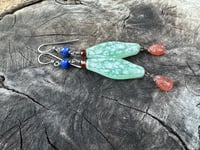 Image 10 of Vintage Lucite earrings . n52