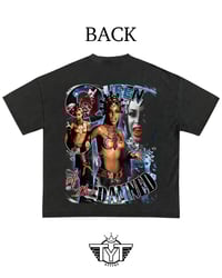 Image 2 of Oversized Cropped 'Akasha Body' Shirt