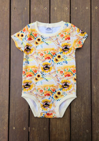 Image 1 of Sunflower Fields Bodysuit