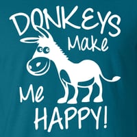 Image 5 of *PRE-ORDER: Adult Happy Donkey T-Shirt
