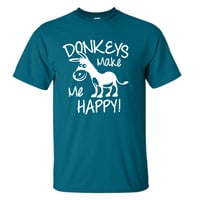 Image 2 of *PRE-ORDER: Adult Happy Donkey T-Shirt