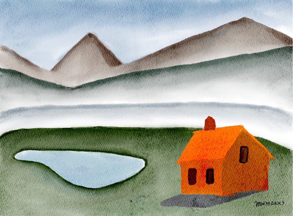 Image of House near the Mountains