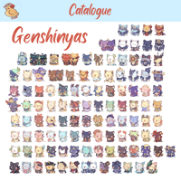 Image 2 of Genshinyas Acrylic Charms