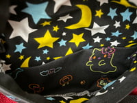 Image 2 of Neon Ghost Cat Fanny Pack