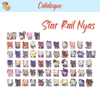 Image 2 of Star Rail Nyas Acrylic Charms