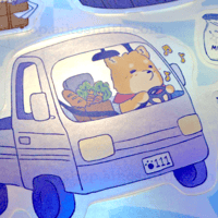 Image 2 of Salaryman Shiba Sticker Sheet