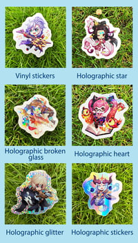 Image 2 of COOKIE RUN X HOMESTUCK BETA TROLLS STICKERS