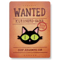 Image 1 of Kuroneko-sama Enamel Pin