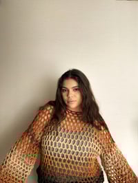 Image 1 of Ombré Mesh Top