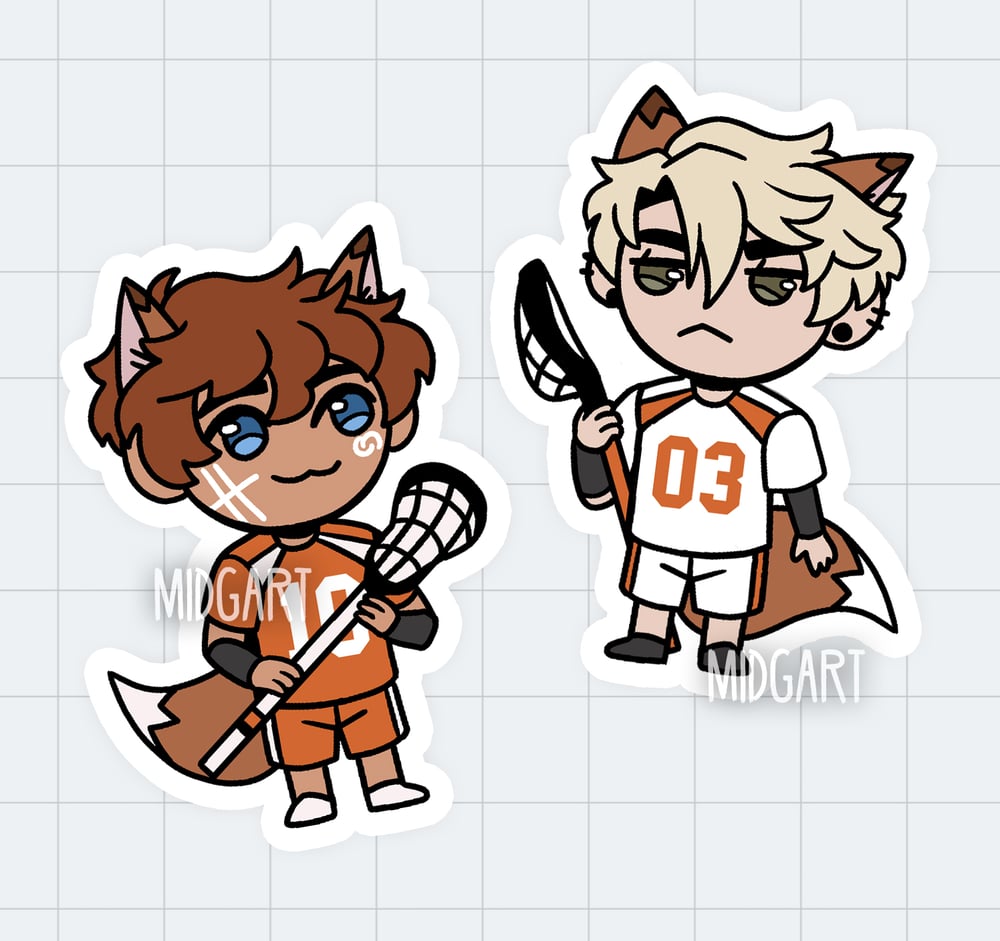 Andreil Fox Stickers