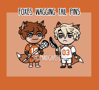 Image 4 of Andreil Wagging Enamel Pins