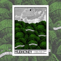 Image of MUDHONEY gigposter Bruxelles 2024