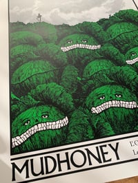 Image of MUDHONEY gigposter Bruxelles 2024