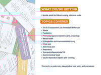 Image 2 of Common Emergency Healthcare Reference Cards