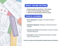 Image 2 of Educator First Aid Reference Cards
