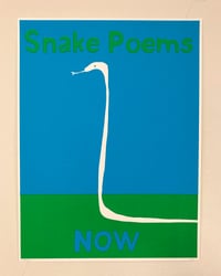 Image 1 of SNAKE POEMS NOW - FLAT FILE FIND, LAST COPIES