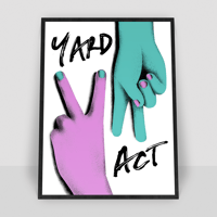 Image 1 of Yard Act Screenprinted UK Tour Poster