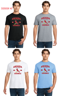 Image 3 of Youth Arcadia Cardinals Tee