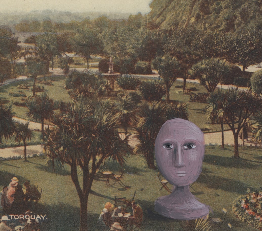 Image of Little Head in the Princess Gardens