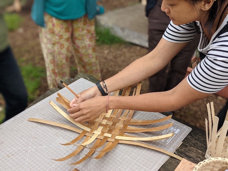 Image of Two-day ash splint workshop, Ellekers Wood, North Yorkshire 5-6th July 2025