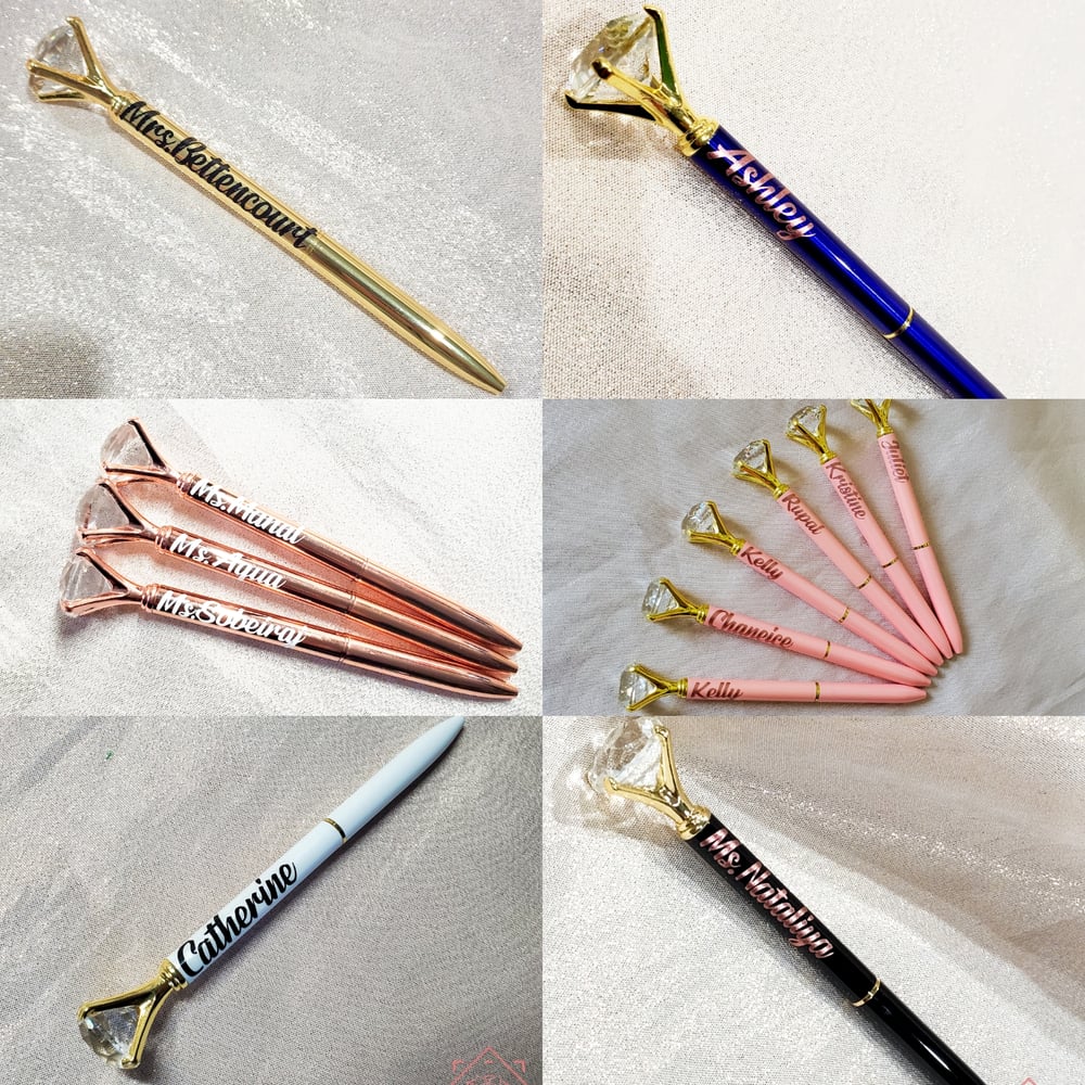 Image of Personalized Gem Pens