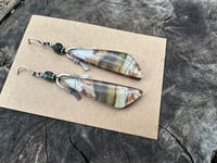 Image 7 of Picture Jasper earrings. n2