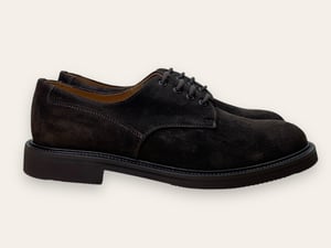 Image of George dark brown suede by Brugnoli