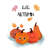 Image 2 of "Hello Autumn" E-Card