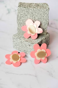 Image 3 of COLETERO FLOR ROSA OSCURO