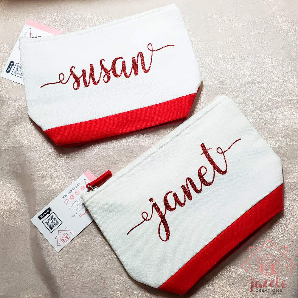 Image of Personalized Makeup/Toiletry Bag