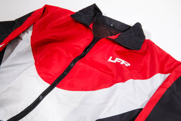 Image of THE LIFER TRACKSUIT (ONYX/RED)