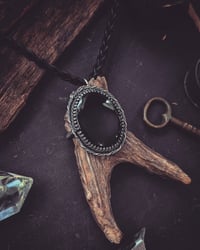 Image 2 of Black Shield necklace 