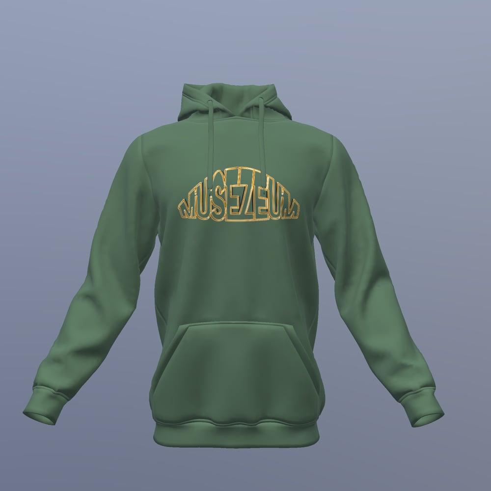 MuseZeum Logo Hoodie (ARMY GREEN)