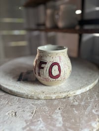 Image 2 of HANDCRAFTED POTTERY MUG #5