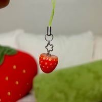 strawb phone strap 